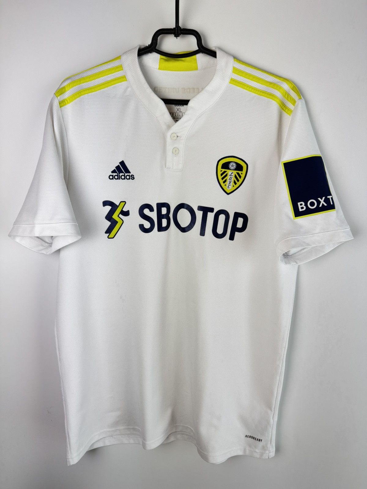 Adidas Leeds United 2021 2022 Home Football Soccer Jersey Adidas Size US XL / EU 56 / 4 - 1 Thumbnail