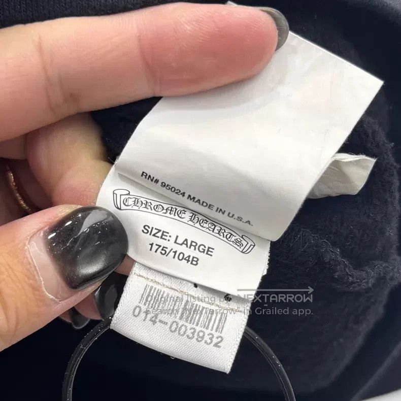 Chrome Hearts CHROME HEARTS Size L Backed horse-hoof three-crossed cross Size US L / EU 52-54 / 3 - 3 Thumbnail