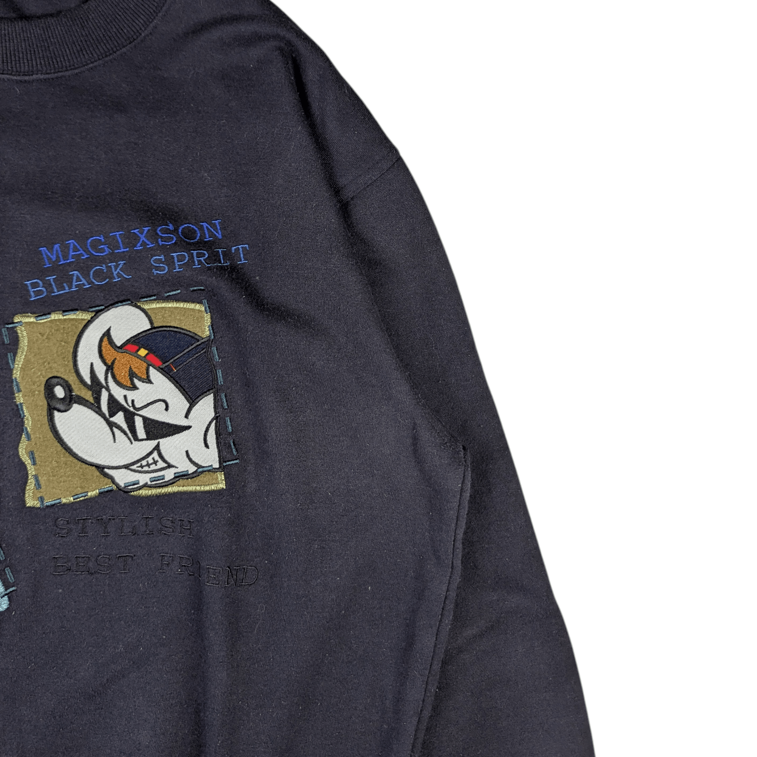 Japanese Brand BLACK GANG Big Image Cartoon Graphic Sweatshirt Size US L / EU 52-54 / 3 - 7 Thumbnail