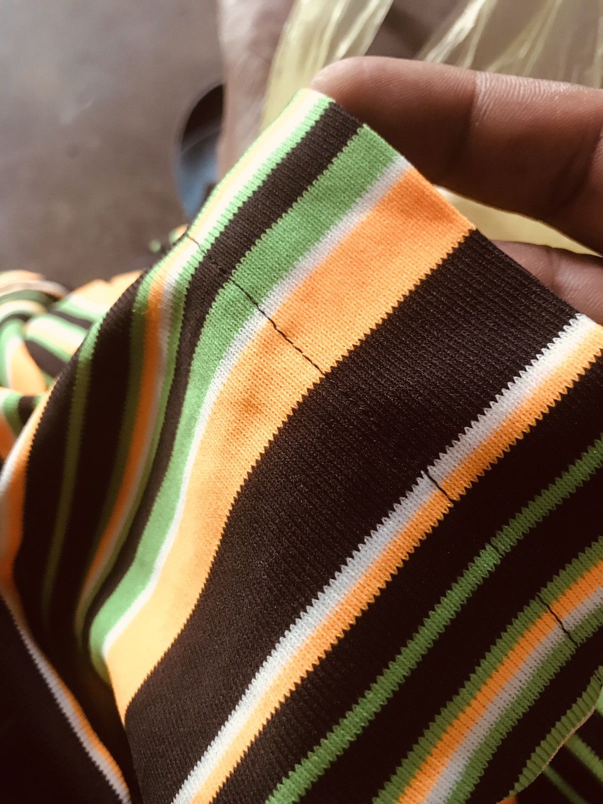 Comme des Garcons 🔥Vtg 80’s Comme des Garcons Stripes Asymmetrical Skirt Size S / US 4 / IT 40 - 12 Thumbnail