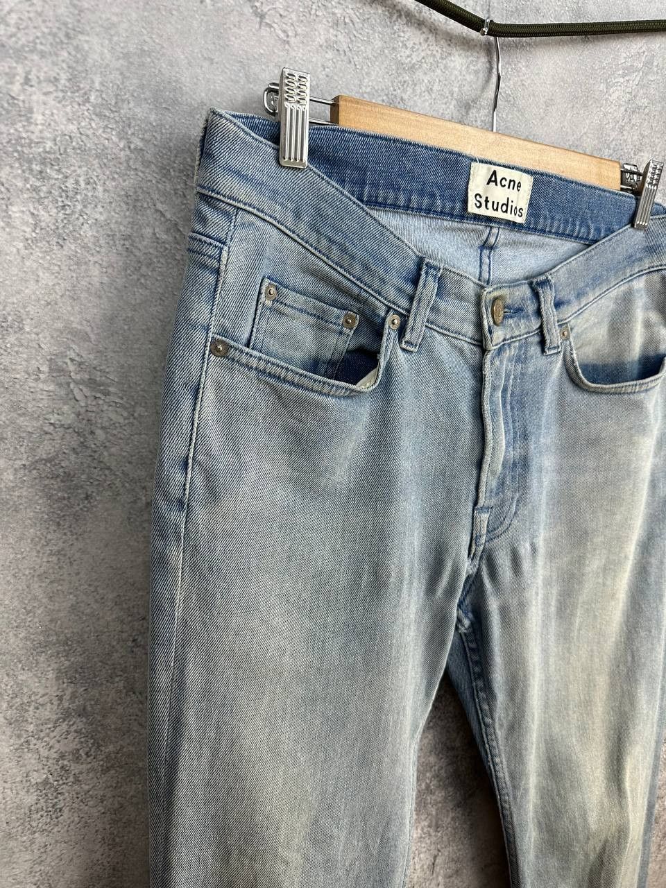 Acne Studios Acne Studios Ace Eighties One Light Wash Denim Jeans Size US 30 / EU 46 - 3 Thumbnail
