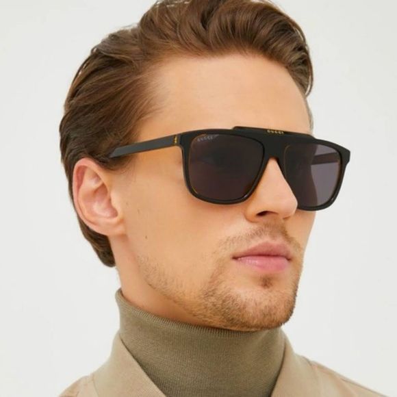 Gucci NEW GUCCI GG1039S 001 Aviator Plastic Unisex Sunglasses Size ONE SIZE - 13 Thumbnail