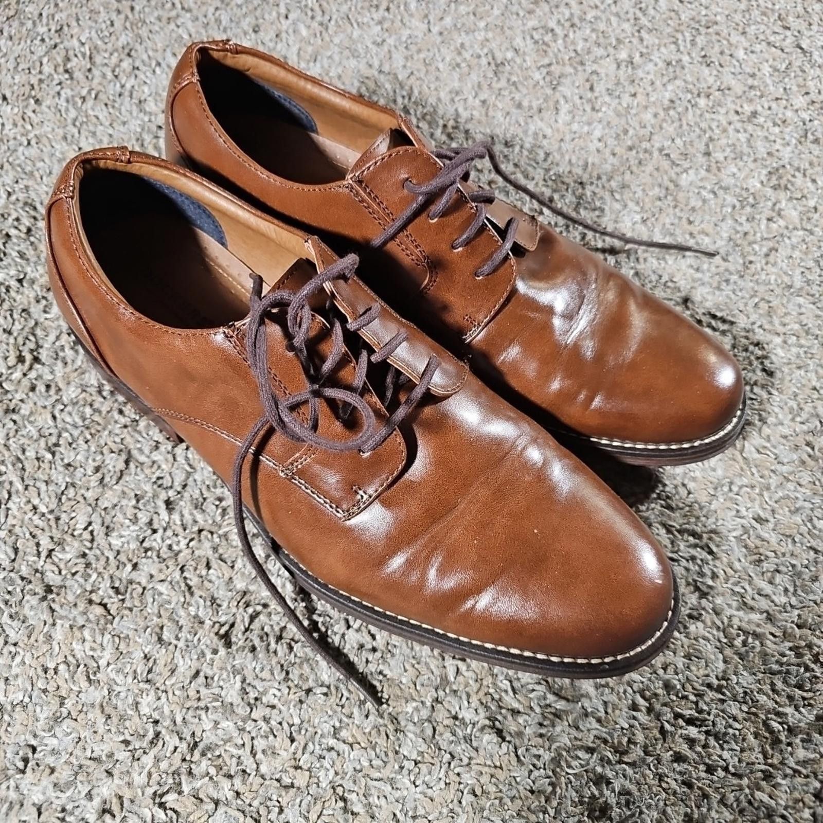 Dockers Dockers 90-36896 10M Brown Oxford Dress Shoes Size US 10 / EU 43 - 1 Thumbnail