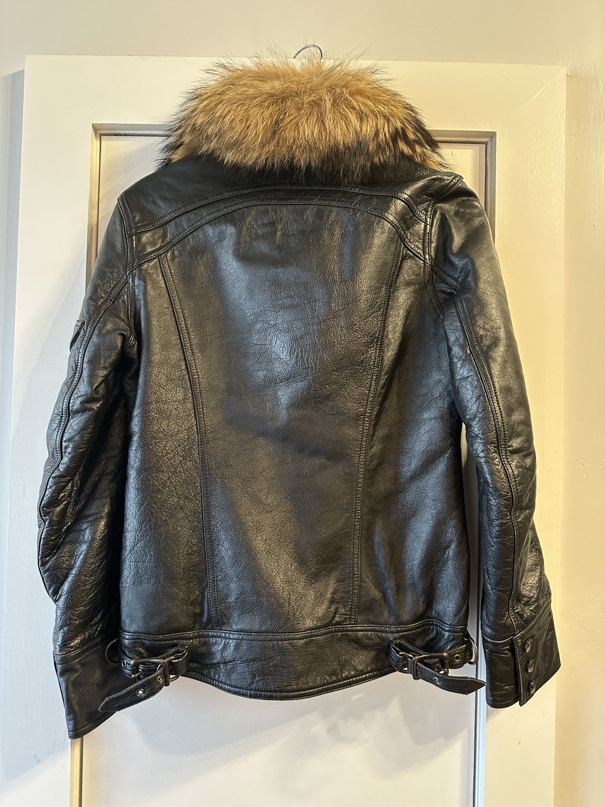 Yasuyuki Ishii Yasuyukii Ishii Gas Mask Leather Jacket Size US S / EU 44-46 / 1 - 2 Thumbnail