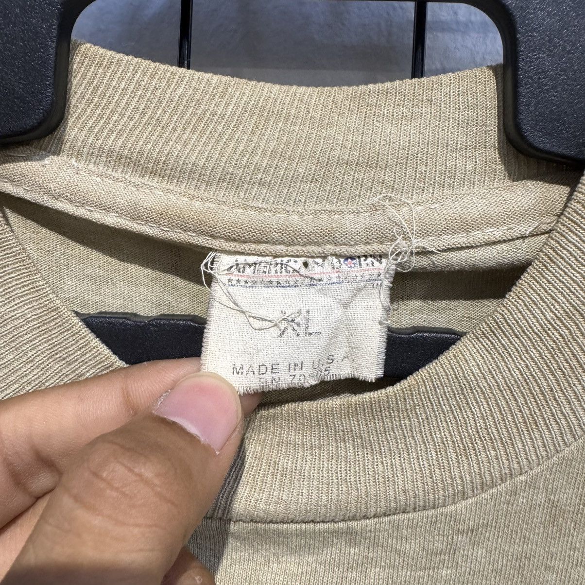VINTAGE 1992 Camel Cigarettes Military camo Pocket Tee