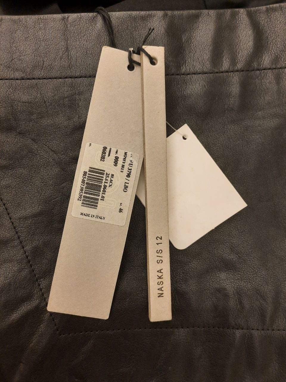 Rick Owens SS12 Naska Leather Patch Cutout Money Bely Vest Tank Size US S / EU 44-46 / 1 - 9 Thumbnail
