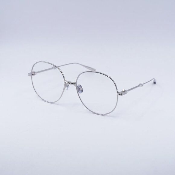 Valentino Valentino V-STUD-III VLX-136B Eyeglasses Silver 56mm Round Size ONE SIZE - 1 Thumbnail