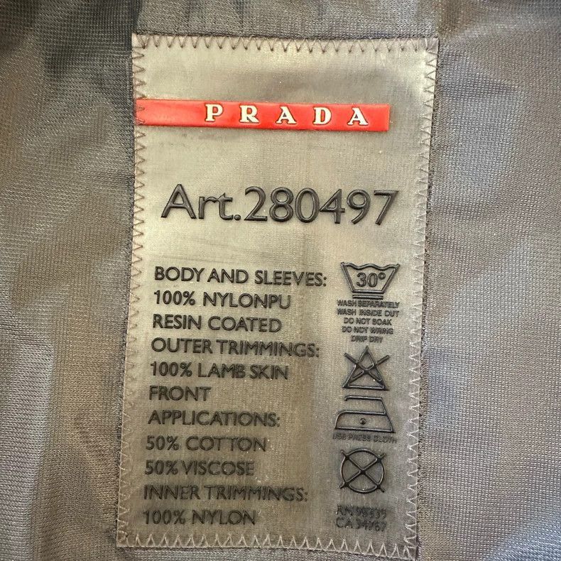 Prada Prada Black Long Sleeve Jacket for Women -2505 Size US M / EU 48-50 / 2 - 3 Thumbnail