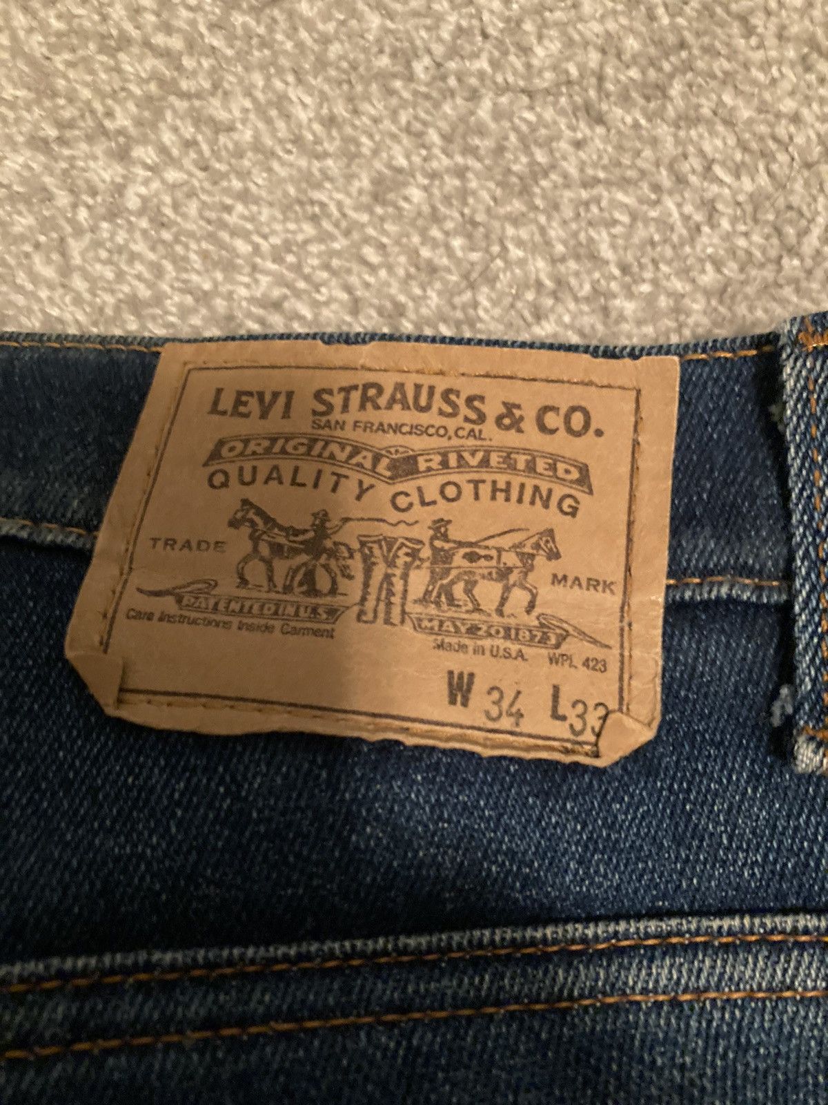 Levi's Levi’s made in USA red tab Size US 34 / EU 50 - 7 Thumbnail