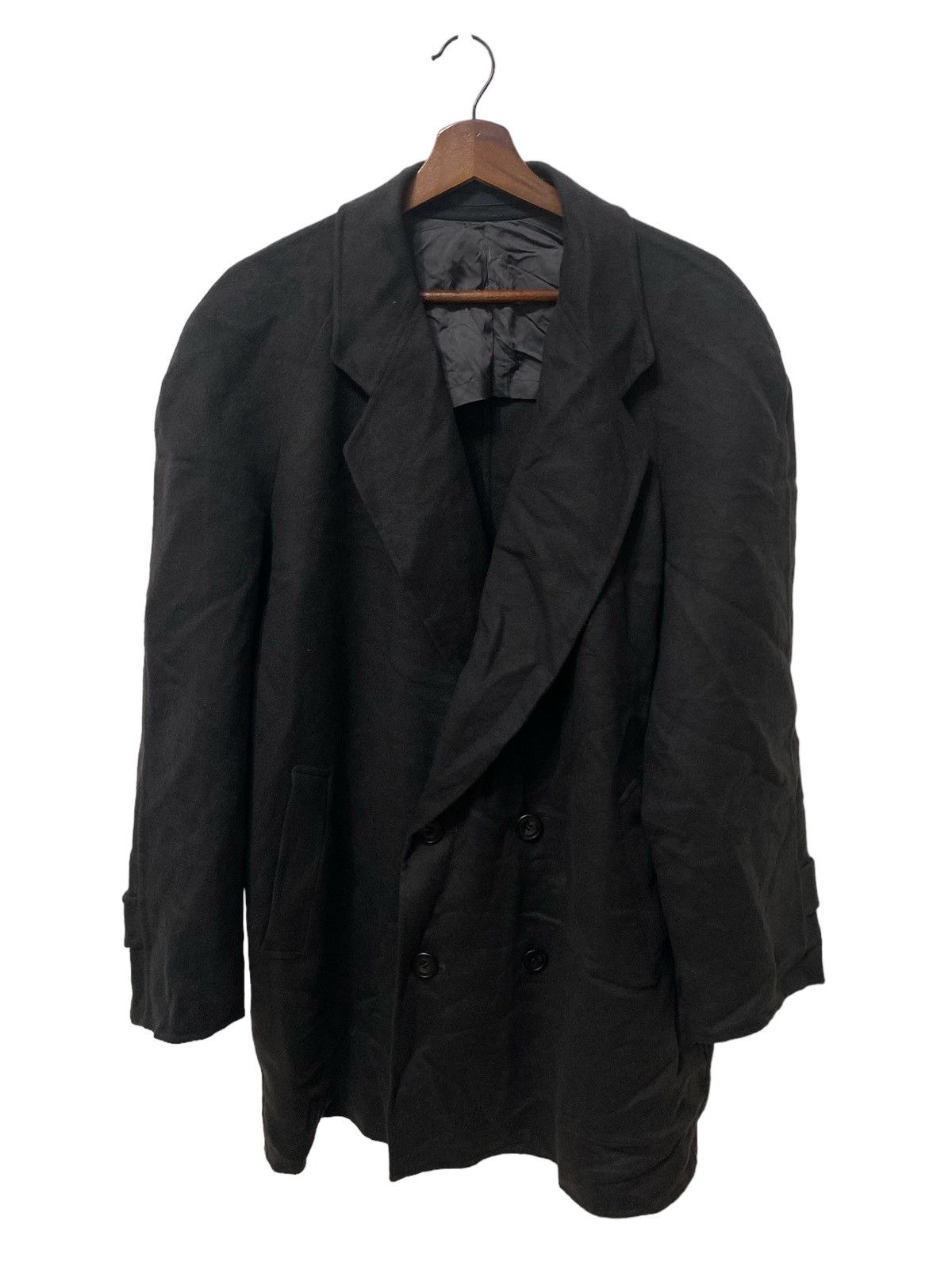 image of Christian Dior Monsieur Trench Coat in Blue, Men's (Size Medium)