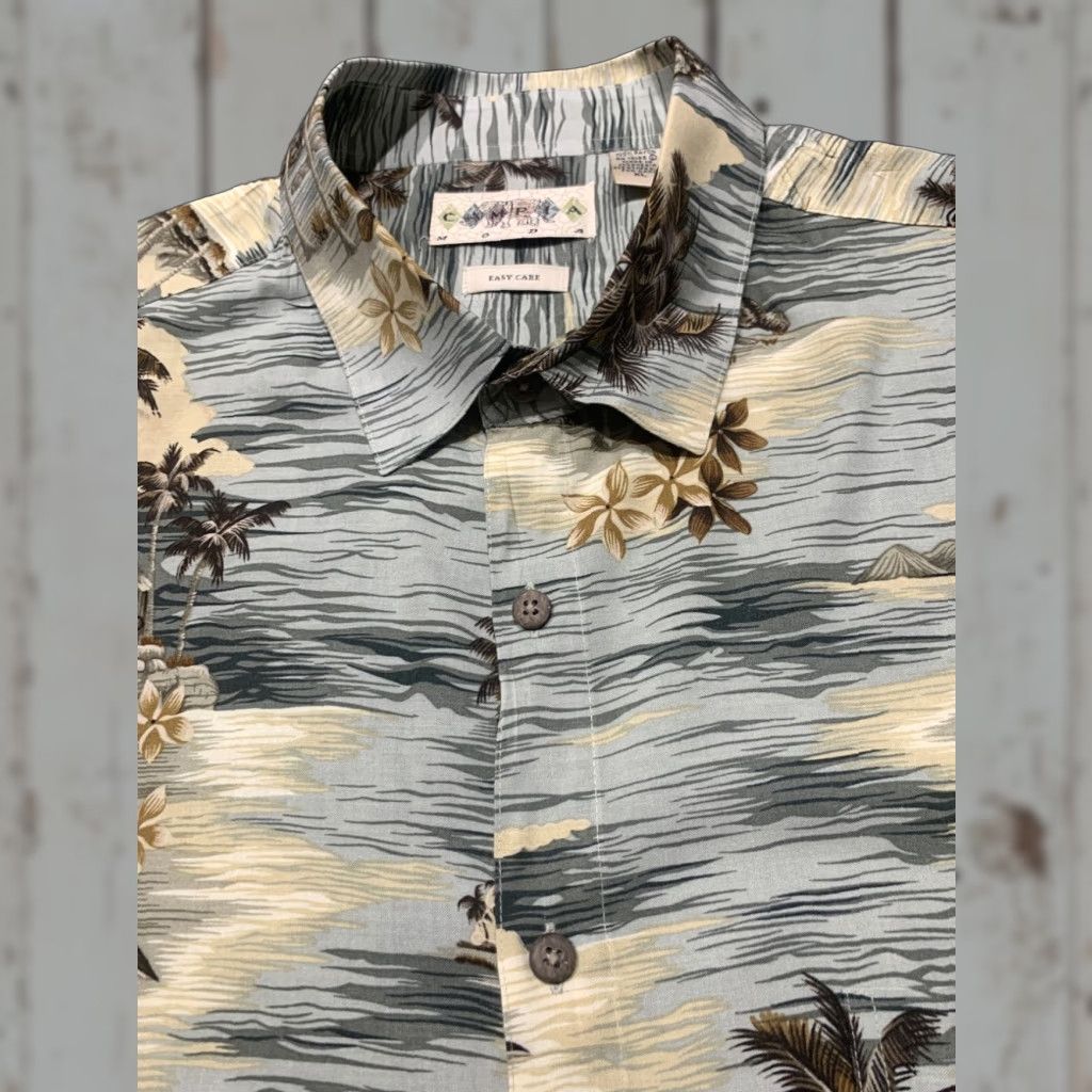 Vintage Campia Moda Hawaiian Shirt Men's Adult XL Blue Floral Island Size US XL / EU 56 / 4 - 1 Thumbnail