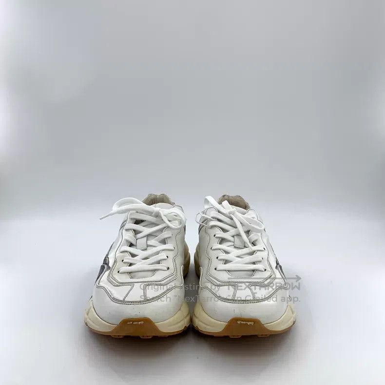 Gucci Gucci White tiger print lace-up casual flat dad shoes Size US 8 / EU 41 - 3 Thumbnail