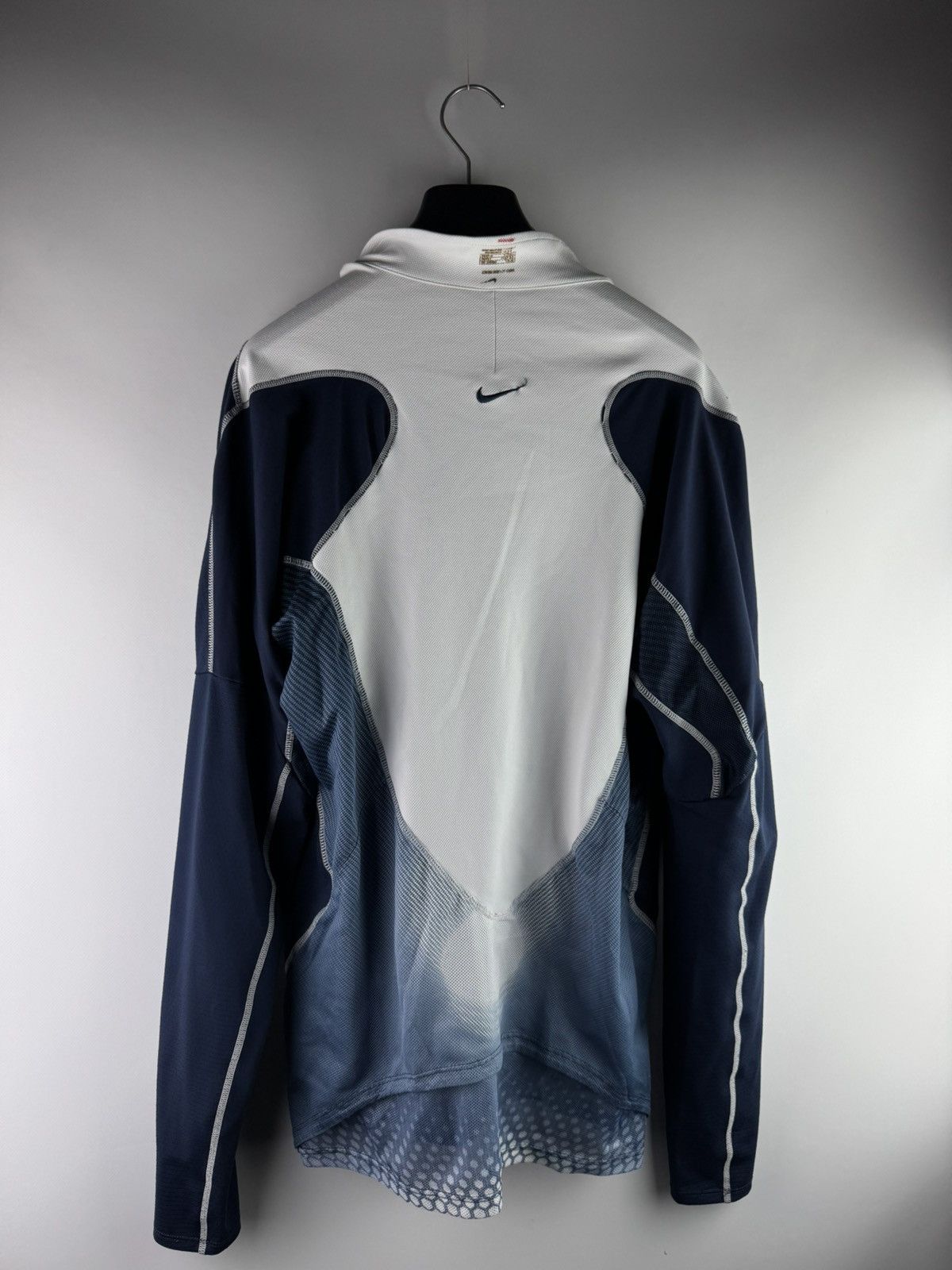 Nike Vintage 90s Nike Half Zip 1/3 Longsleeve (Tn / Zm) Size US L / EU 52-54 / 3 - 2 Thumbnail