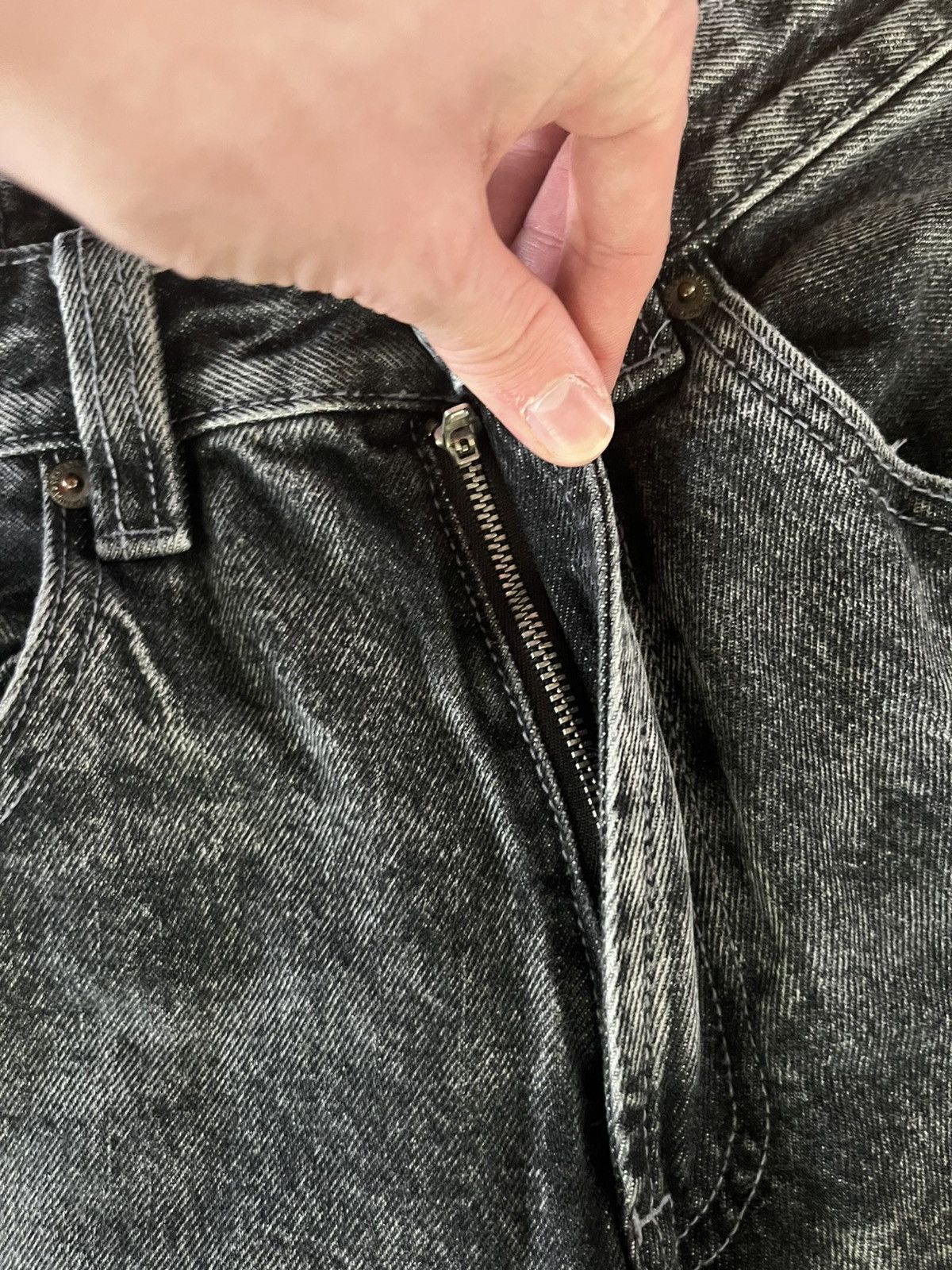 Zara Zara Black Baggy Jeans Size US 28 / EU 44 - 7 Thumbnail
