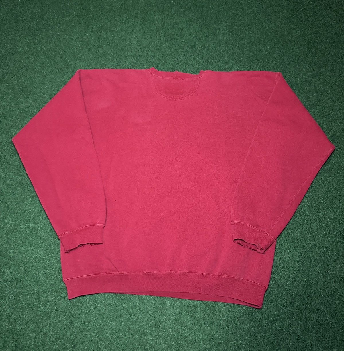 Levi's Vintage Clothing Vintage 90s Levi’s Strauss Red Minimalist XL Sweatshirt Size US XL / EU 56 / 4 - 4 Thumbnail