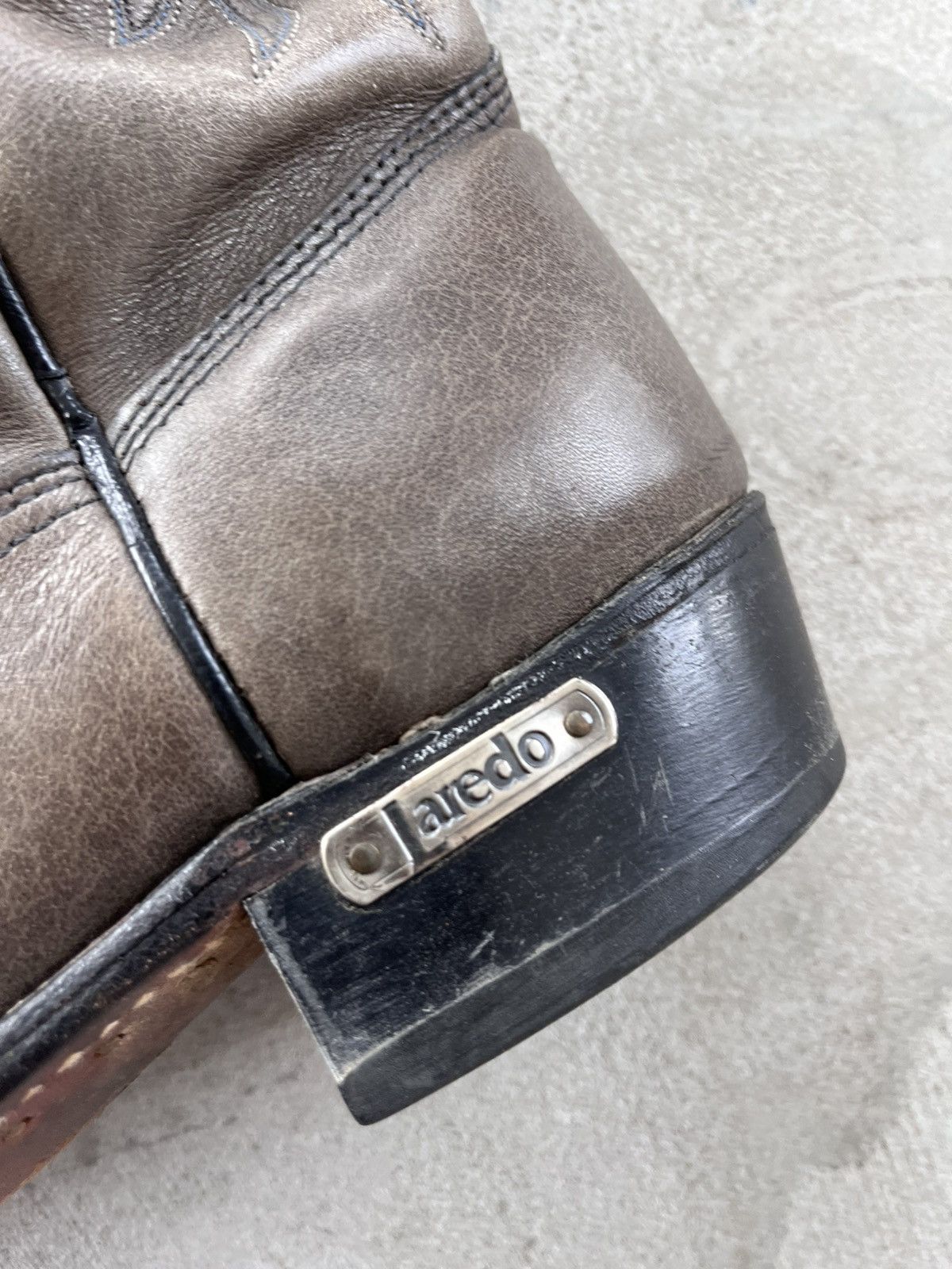 Cowboy Equipment Vintage Laredo Western Cowboy Leather Boots Rare Avant-Garde Size US 9 / EU 42 - 11 Thumbnail