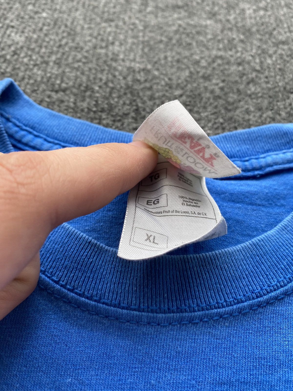 Other 🔥90s Kinyo Japanese Company Blue Faded tee rare Size US XL / EU 56 / 4 - 11 Thumbnail