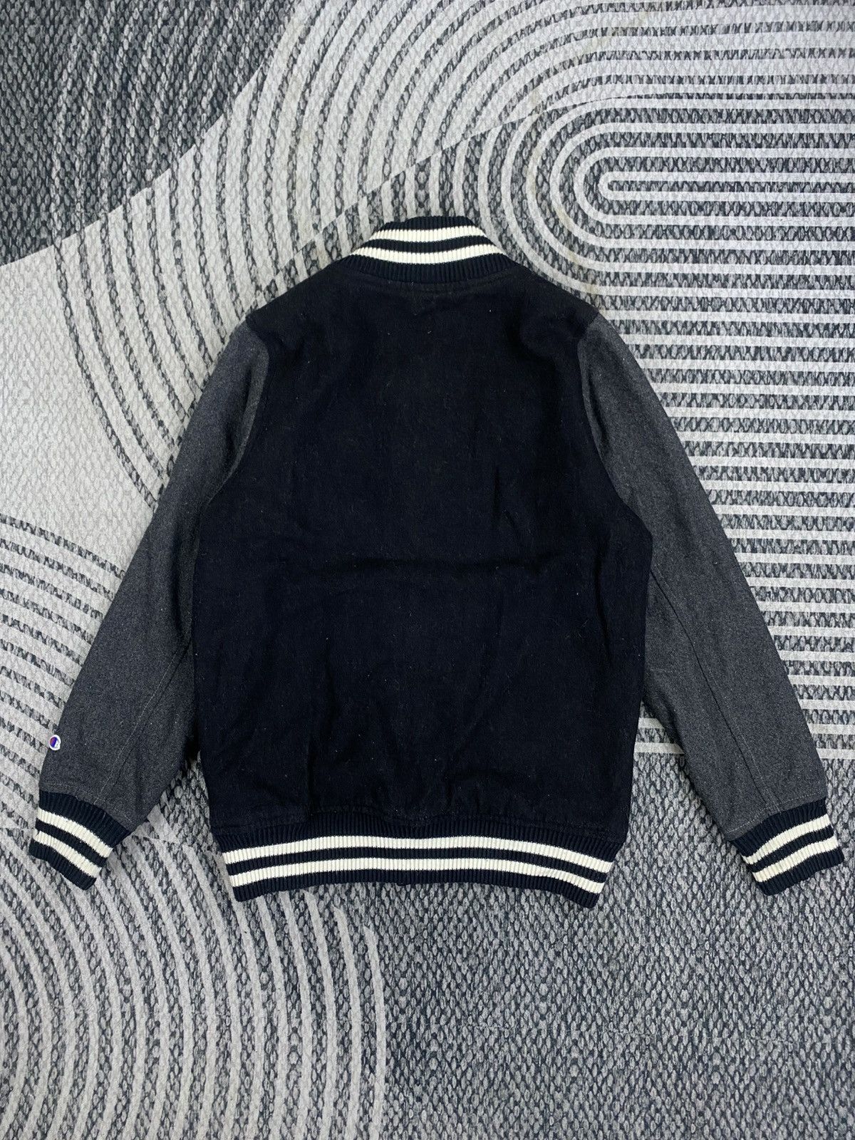 Champion Vintage Champion Wool Blend Quilted Varsity Jacket Size US S / EU 44-46 / 1 - 2 Thumbnail