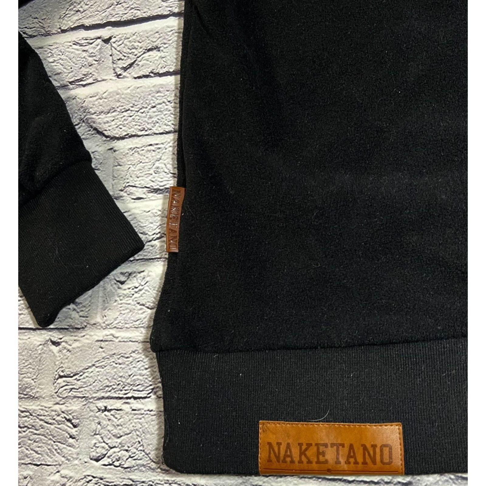 Vintage VINTAGE NAKETANO Black Fleece Hoodie Womens S Pullover Size S / US 4 / IT 40 - 6 Thumbnail