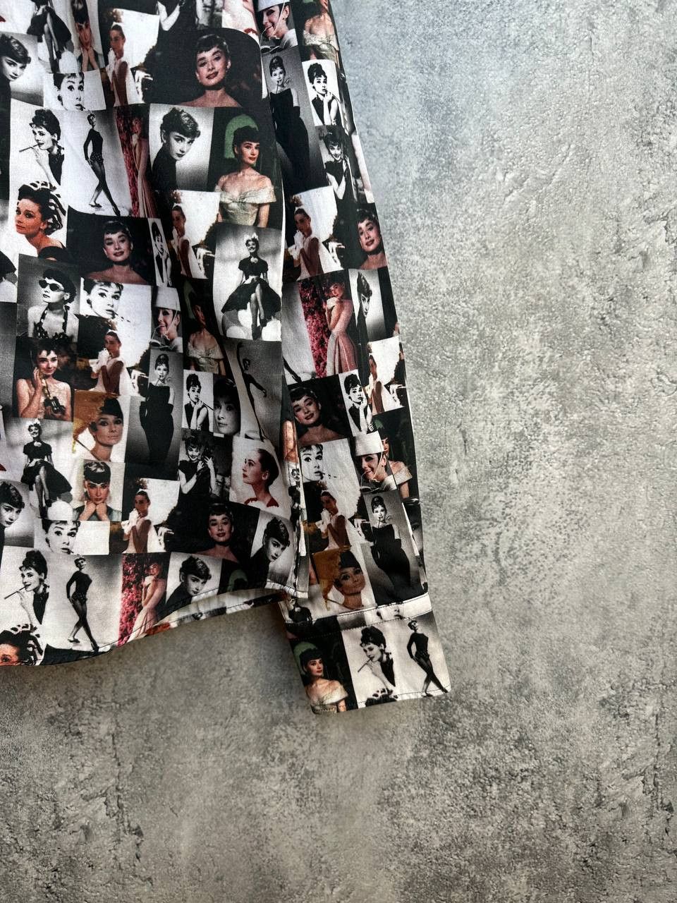 Other Claudio Lugli “Audrey Hepburn Collage” Shirt Iconic Print Size US S / EU 44-46 / 1 - 9 Thumbnail