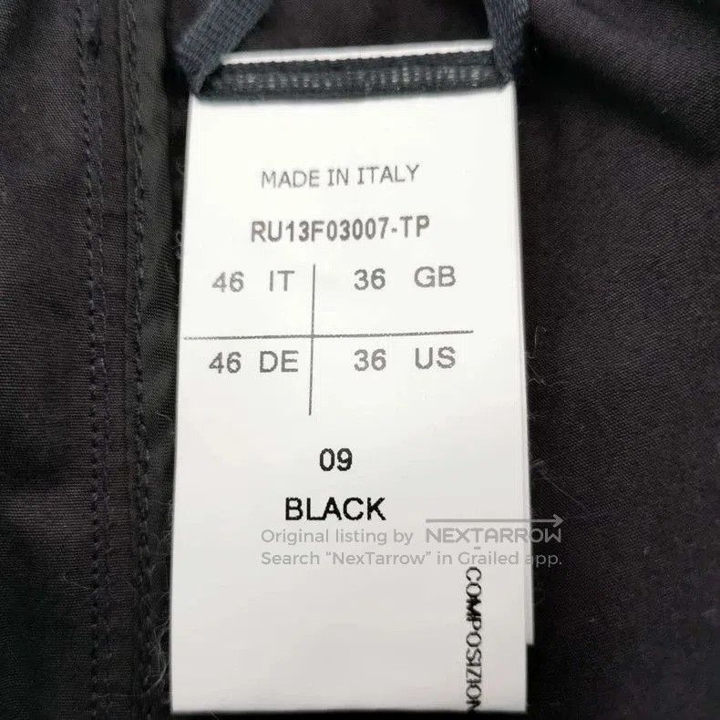 Rick Owens Rick Owens Cotton Solid Color Pants. Size US 36 / EU 52 - 4 Thumbnail