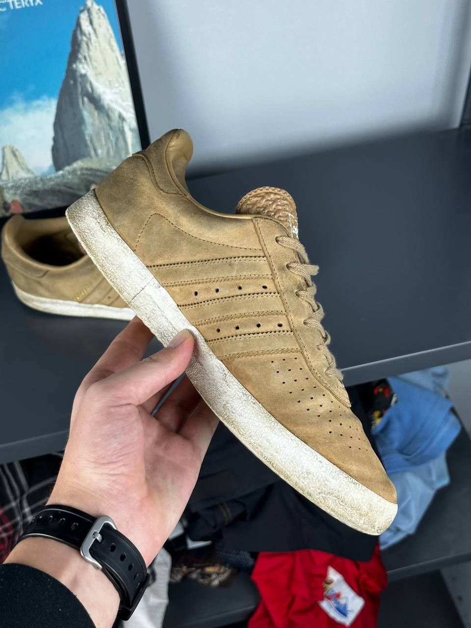 Adidas Adidas 350 Brown Gum Low Hype Sneakers Rare Streetwear Y2k Size US 9.5 / EU 42-43 - 3 Thumbnail