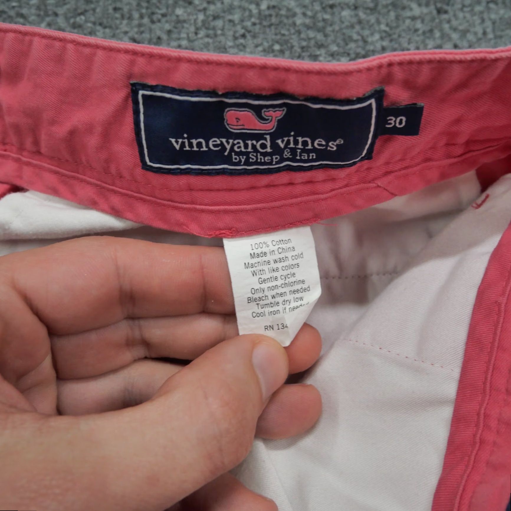 Vineyard Vines Vineyard Vines Shorts Mens 30 Pink Salmon Cotton Chino Casual 90s Preppy Mens Size US 30 / EU 46 - 4 Thumbnail