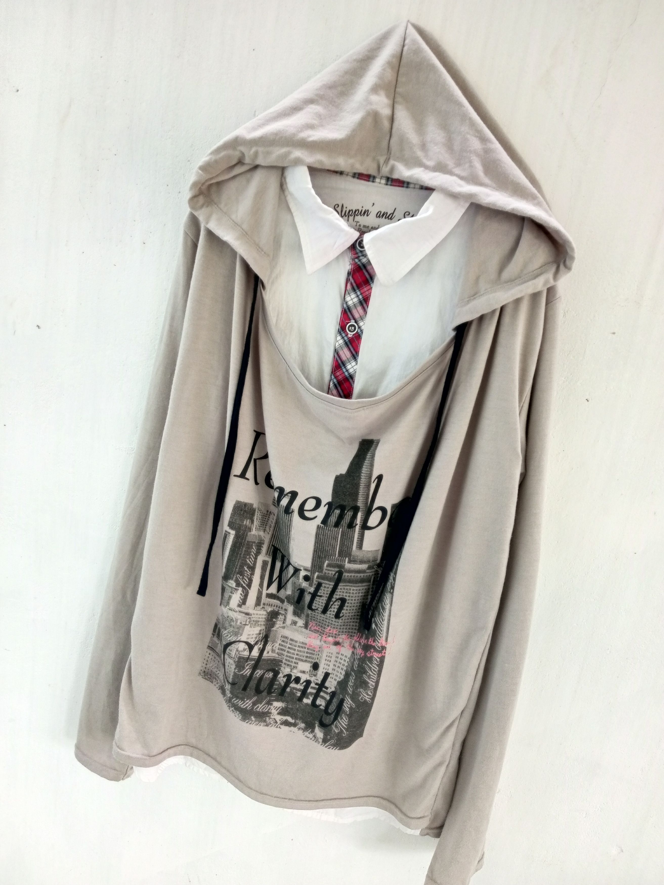 Japanese Brand japanese double layer Long Sleeve button shirt Size US L / EU 52-54 / 3 - 2 Thumbnail