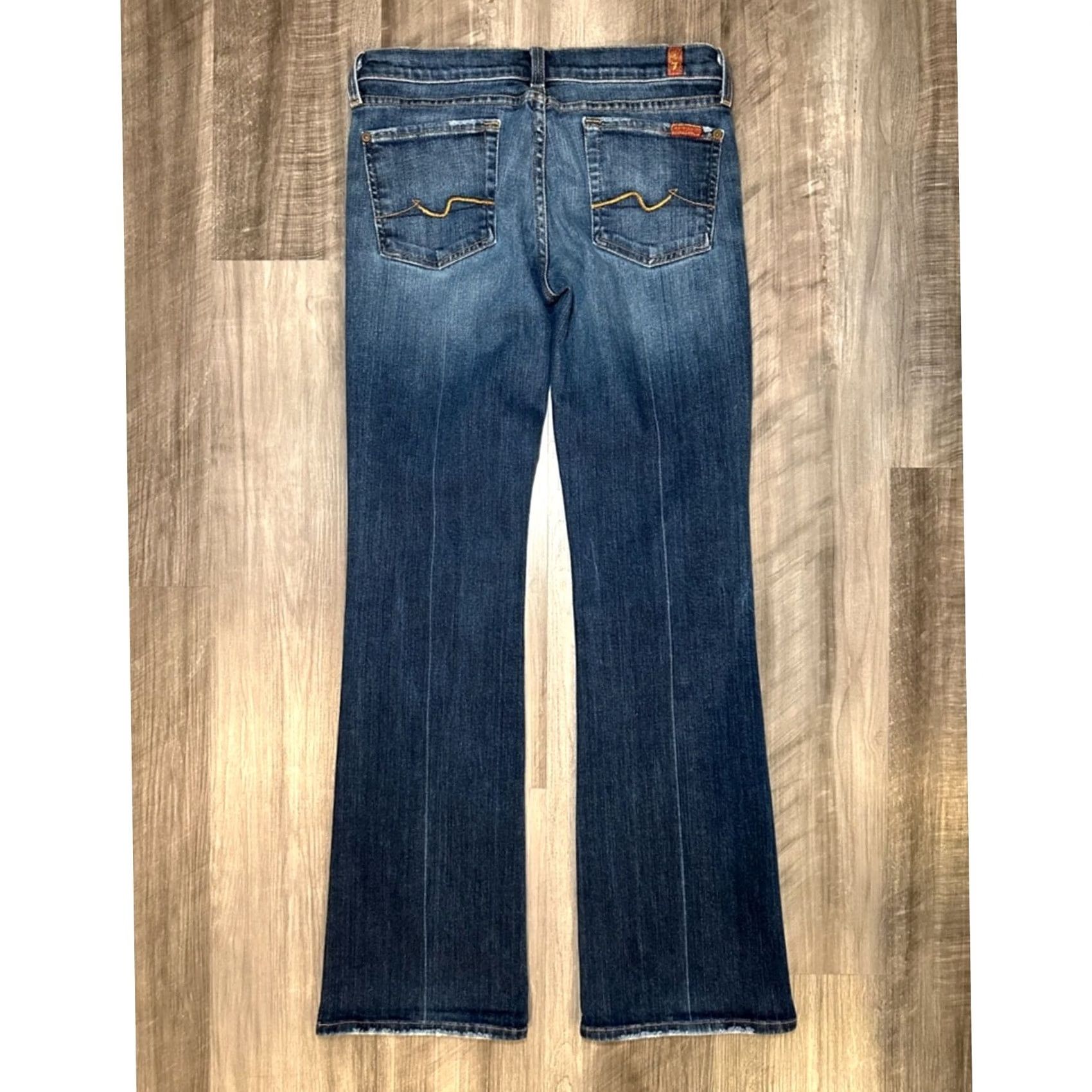 7 For All Mankind 7 For All Mankind Jeans Bootcut Women 29 blue Regular Adults 29 Jeans Bootcut Womens 7 For All Mankind 32in inseam 40in length Size 29" - 2 Thumbnail