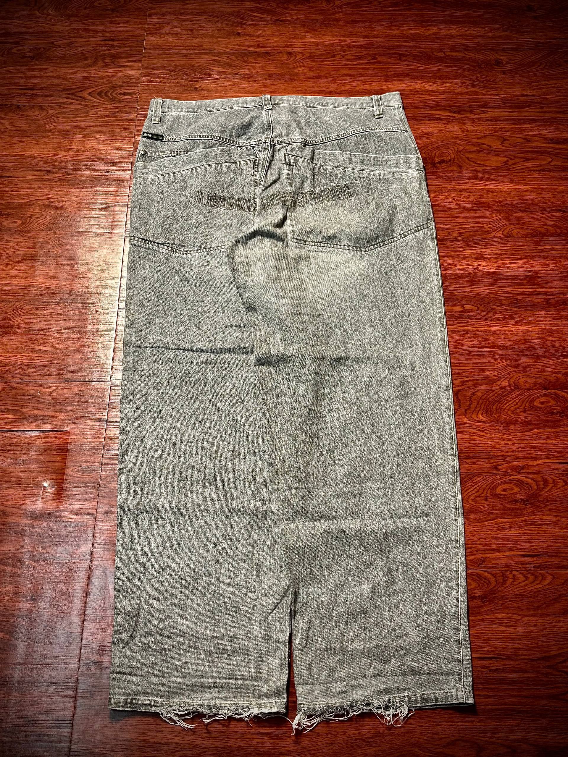 Fubu Vintage Black Channel XXL Jeans Wash Denim Pants Size US 38 / EU 54 - 1 Thumbnail