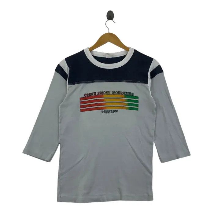Vintage Vintage 80’ TENNESSEE GREAT SMOKY MOUNTAIN Tee Shirt Size US L / EU 52-54 / 3 - 1 Thumbnail