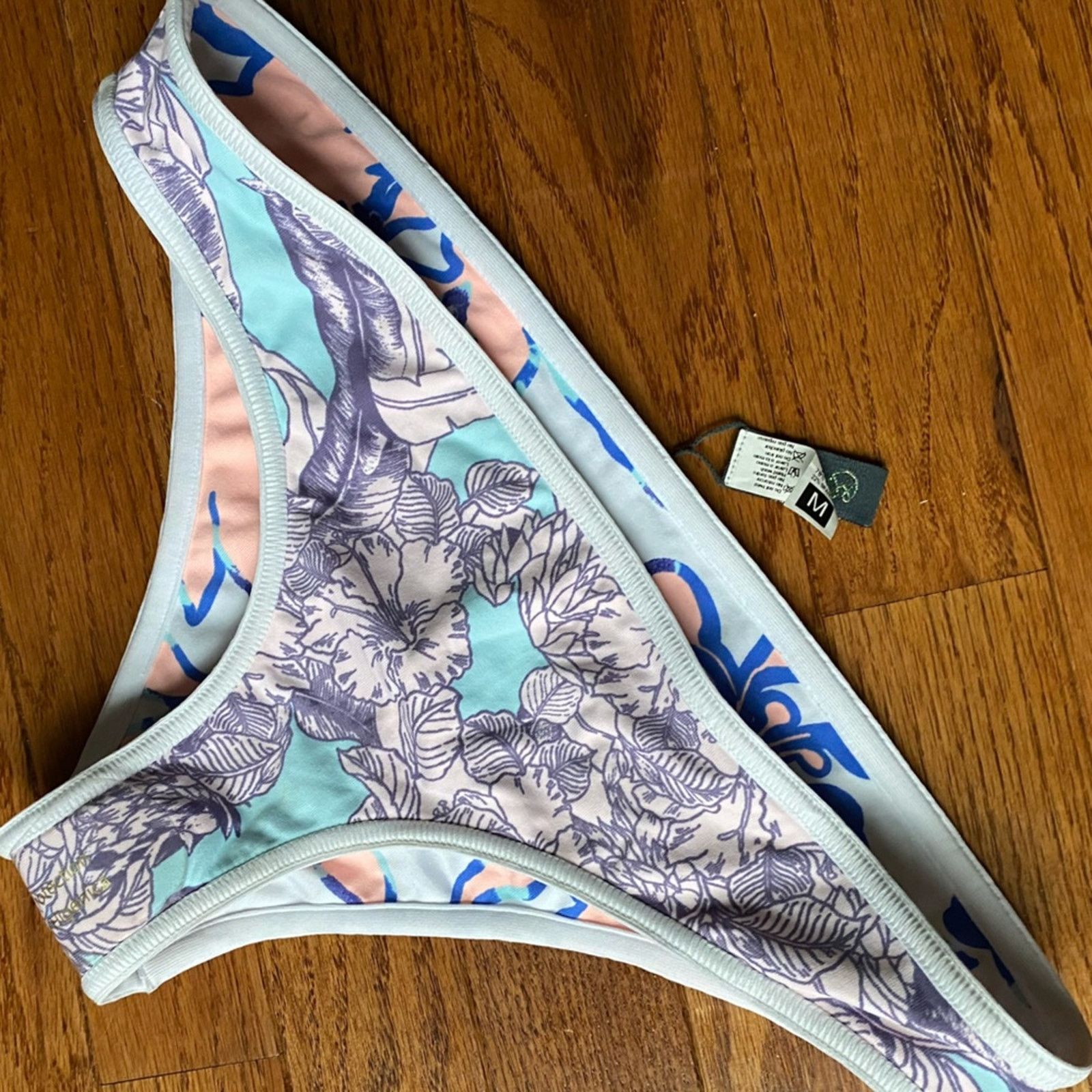 Other New $145 Maaji Cielo Branco Reversible Bikini Bottom M Size M / US 6-8 / IT 42-44 - 8 Thumbnail