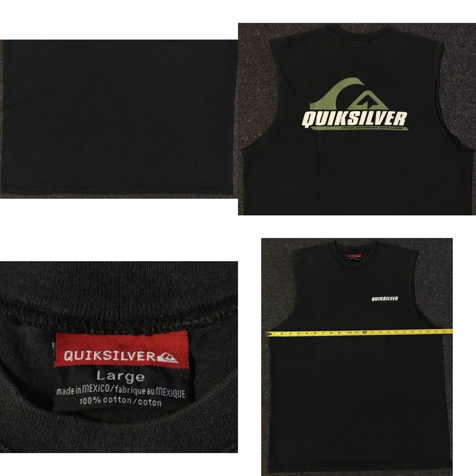 Billabong Vtg Quiksilver Faded Shirt L Surf Skate Beach Grunge Vaporwave Gotcha OP 90s Y2K Size US L / EU 52-54 / 3 - 8 Thumbnail