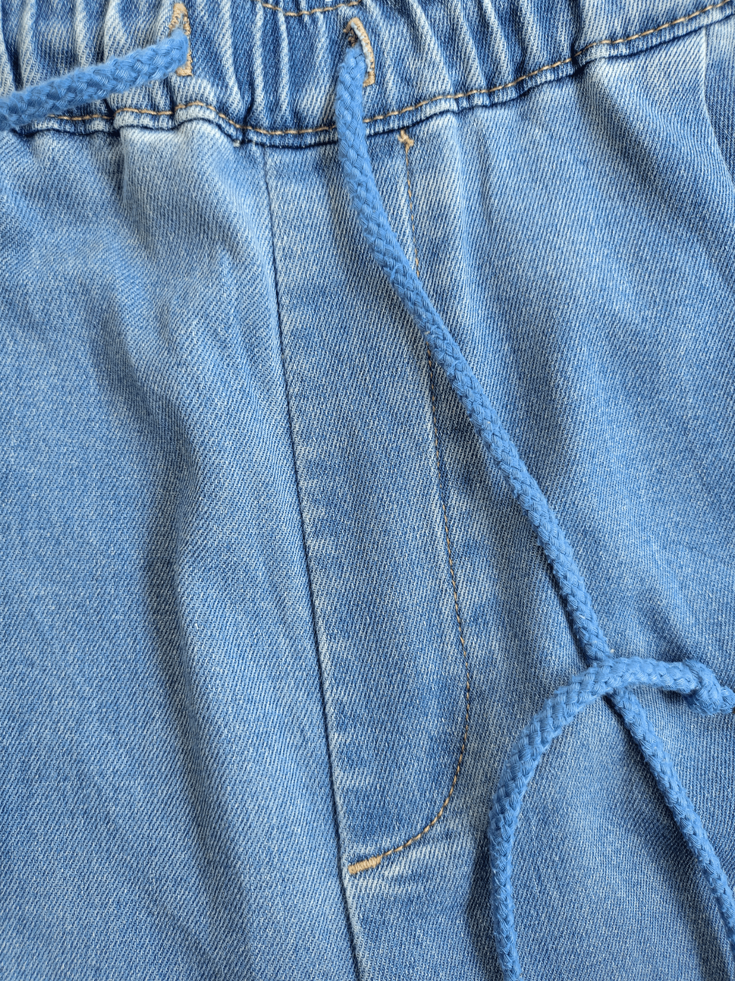 Japanese Brand × Vintage Shoo-La-Rue Women's Elastic Waistband Streetwear Denim Size 26" / US 2 / IT 38 - 8 Thumbnail