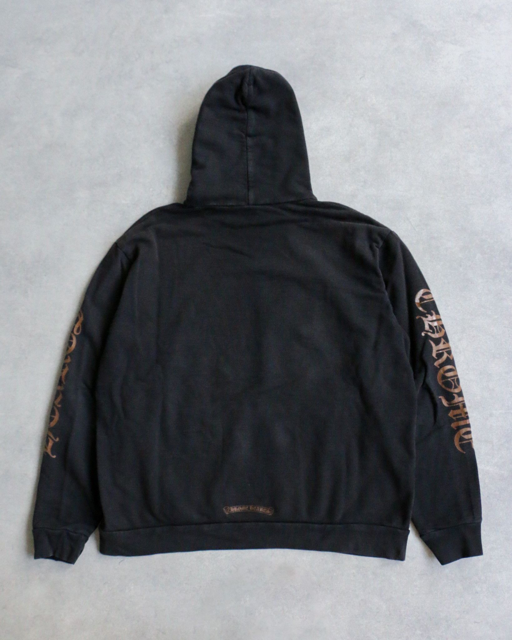 Chrome Hearts Chrome Hearts Brown Script Logo Hoodie Black Size US L / EU 52-54 / 3 - 8 Thumbnail