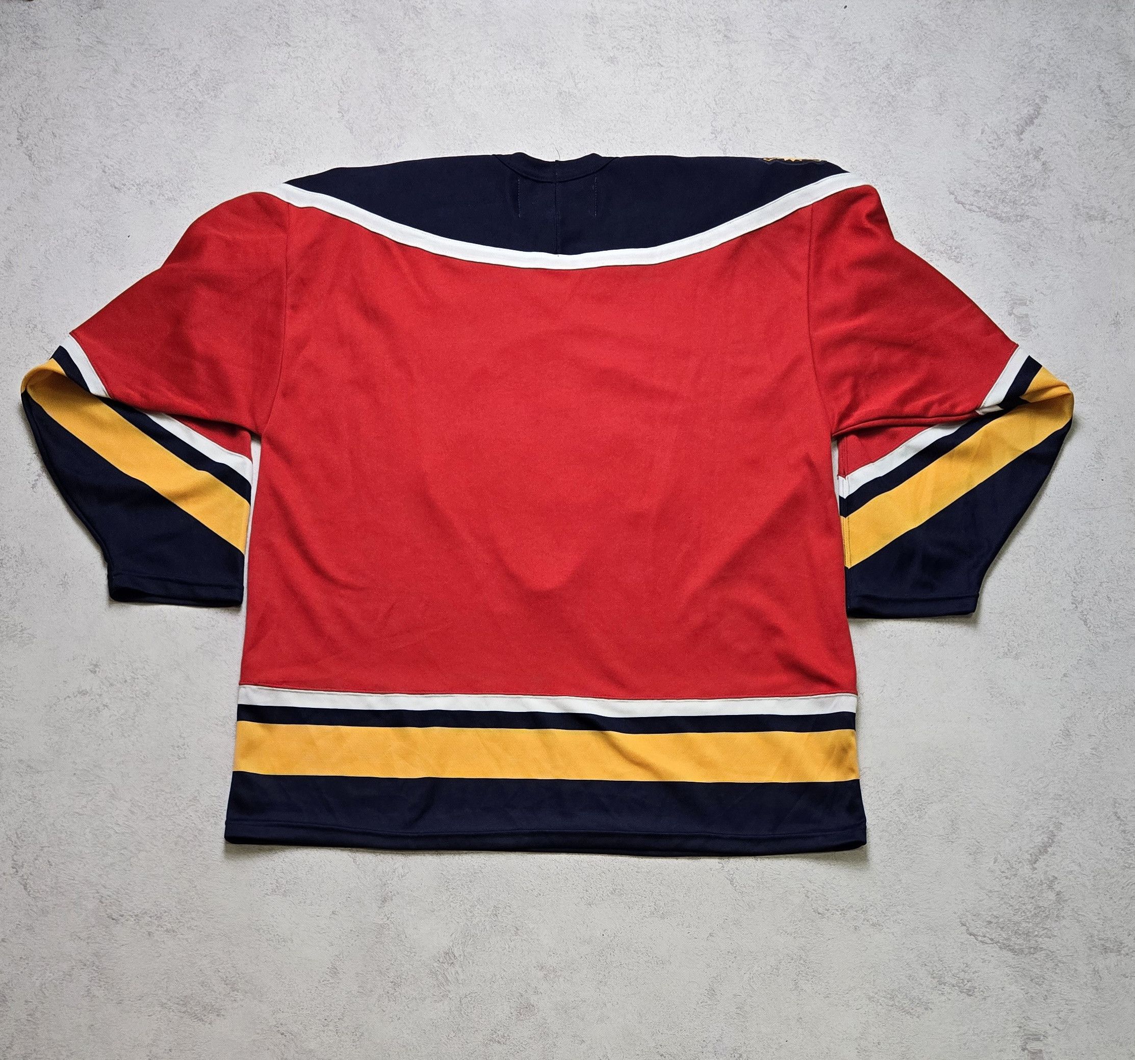 Ccm Vintage 90s CCM Florida Panthers NHL Hockey Jersey Size US XL / EU 56 / 4 - 3 Thumbnail