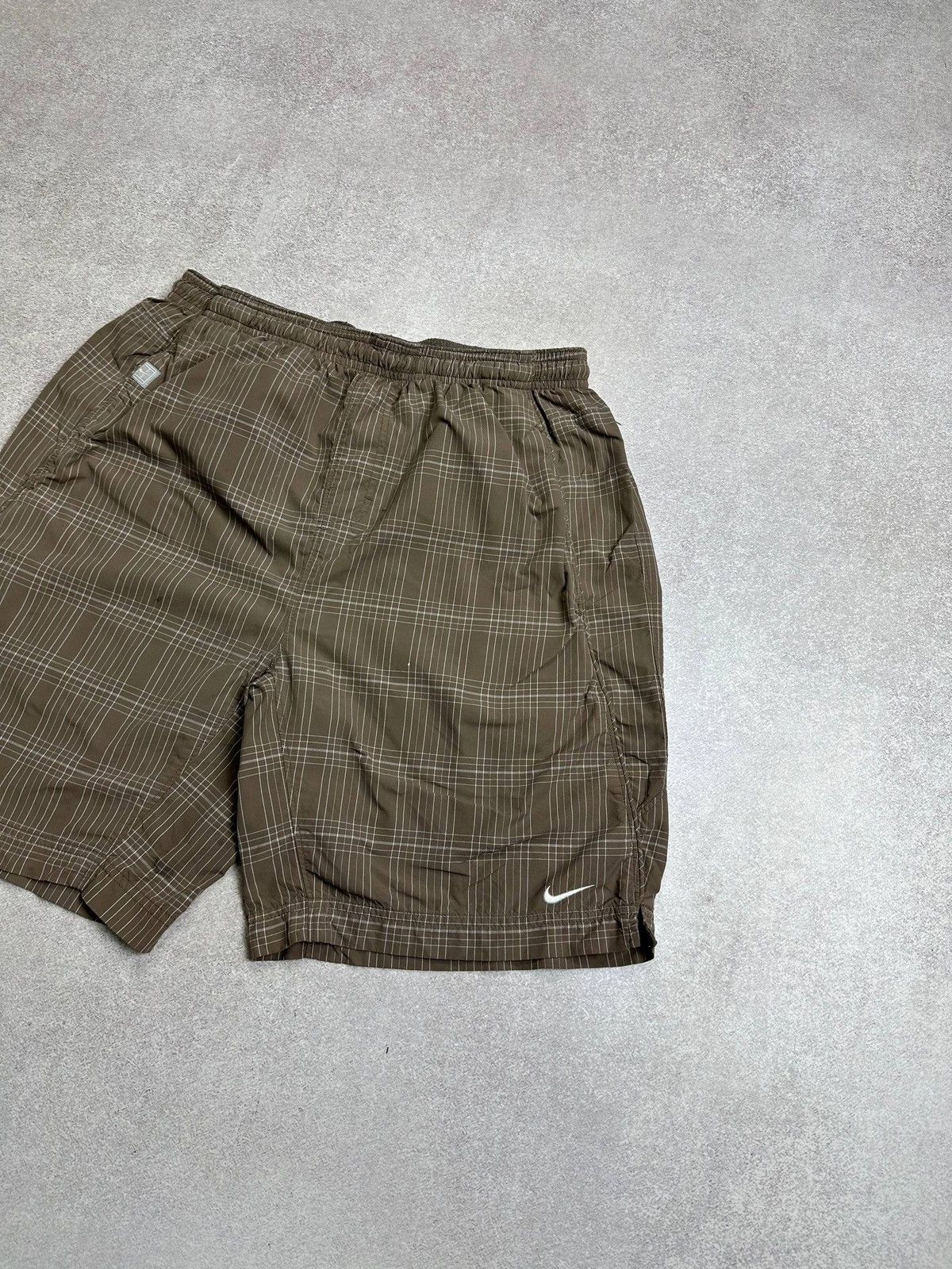 Nike Vintage Nike Challenge Court Andre Agassi Brown Shorts M Size US 32 / EU 48 - 2 Thumbnail