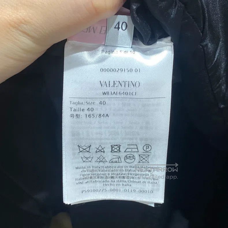 Valentino Valentino Black belt monogram logo dress Size XS / US 0-2 / IT 36-38 - 4 Thumbnail