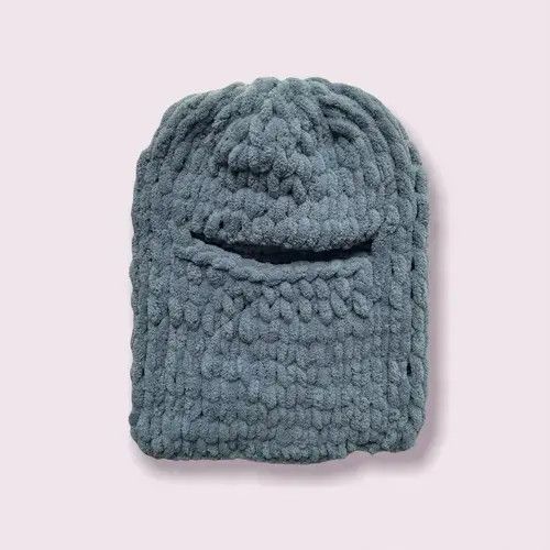 Other Handmade Knitted Balaclava Ski Mask Bunny Rabbit Style Size ONE SIZE - 5 Thumbnail