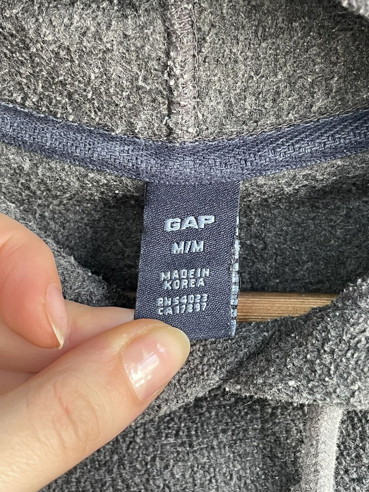 Gap Retro Gap fleece hoodie big logo y2k Size US M / EU 48-50 / 2 - 4 Thumbnail