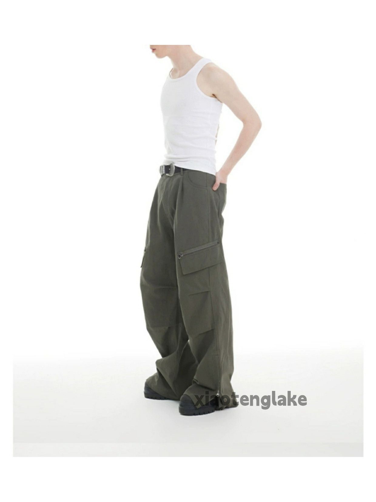 Designer × Japanese Brand × Vintage utility military outdoor tactical flared loose cargo pants Size US 32 / EU 48 - 7 Thumbnail