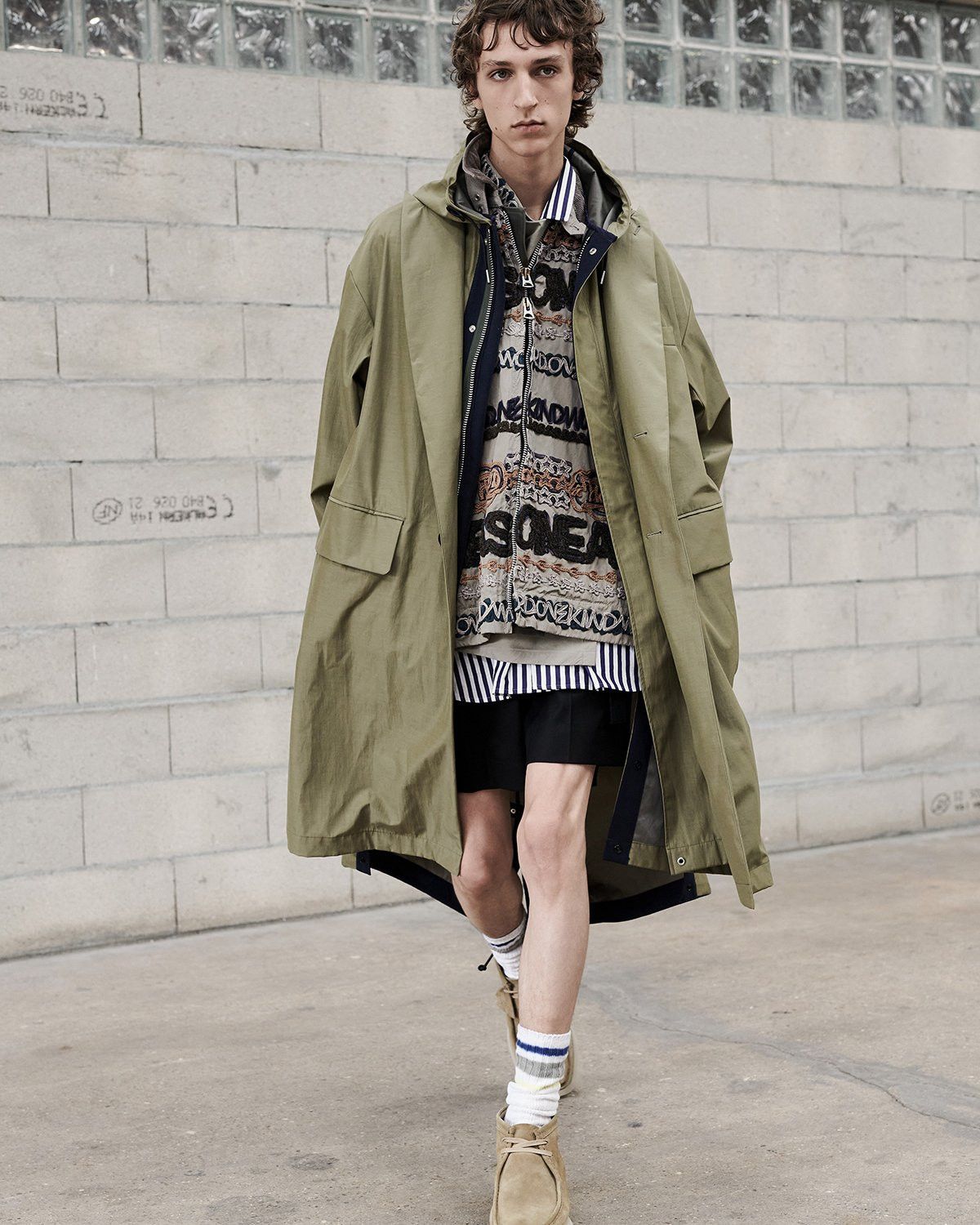 Loro Piana × Sacai Sacai X Loro Piana SS 23 wool dress shorts Size US 30 / EU 46 - 9 Thumbnail