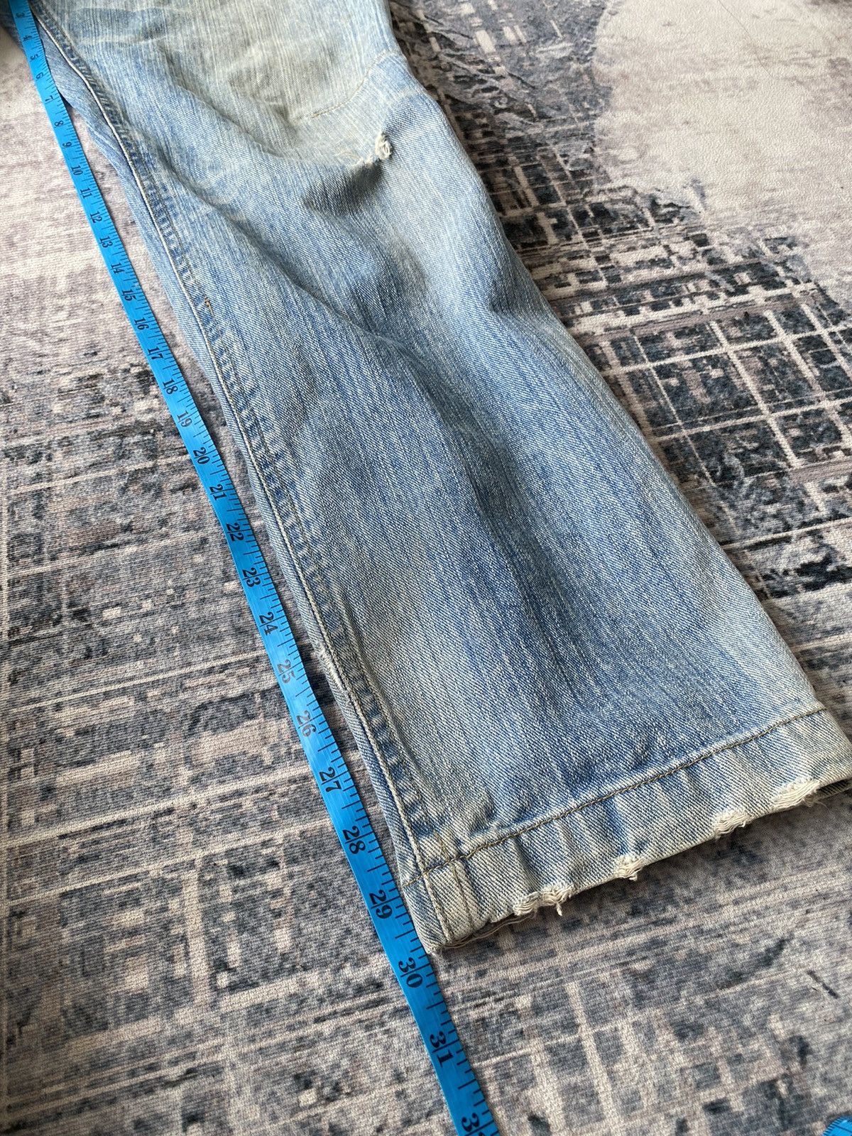 Japanese Brand Japanese Brand Distressed Denim Size US 32 / EU 48 - 10 Thumbnail