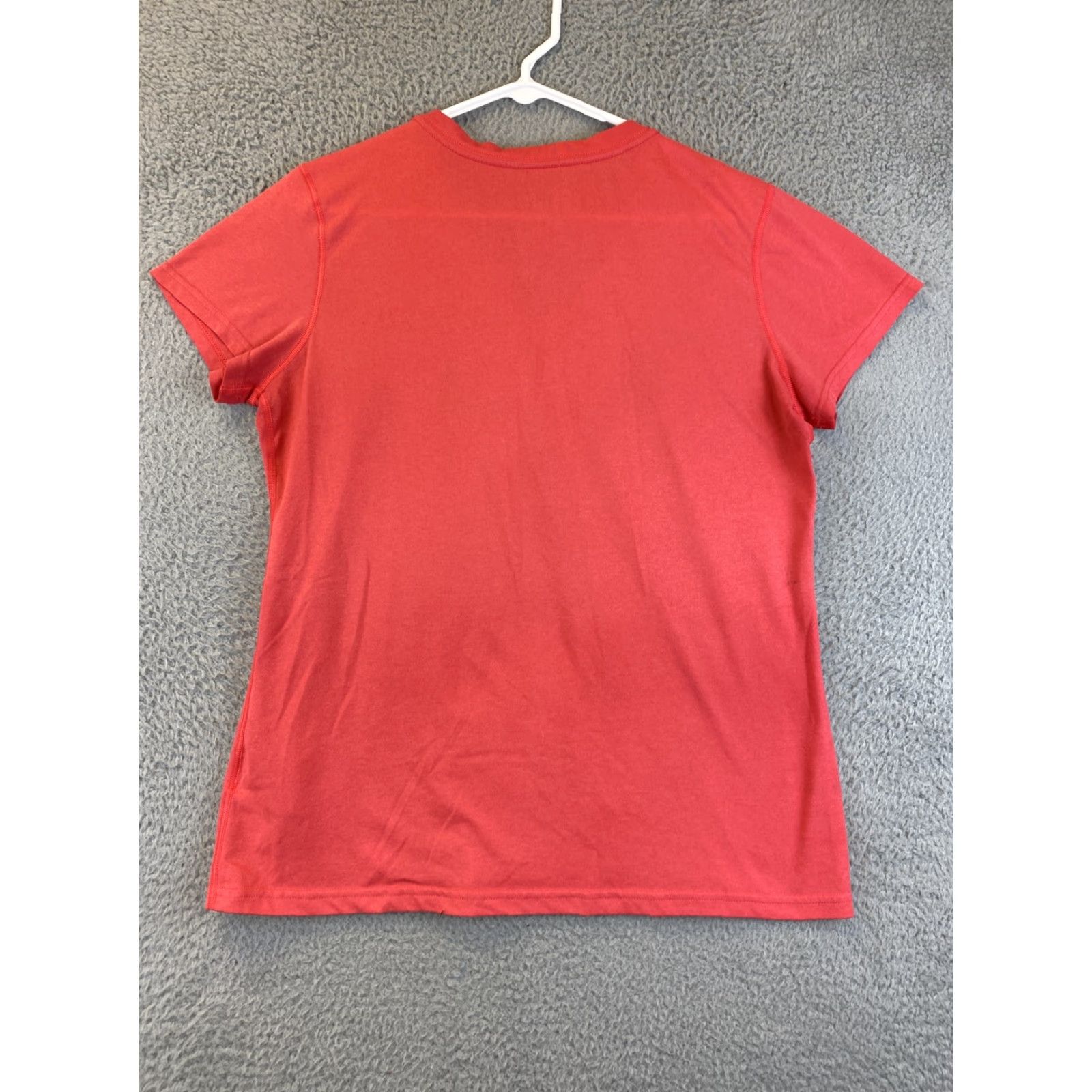 Nike Nike Women's Pink Short Sleeve T-Shirt Size L Large V Neck / 78-44 Size L / US 10 / IT 46 - 8 Thumbnail