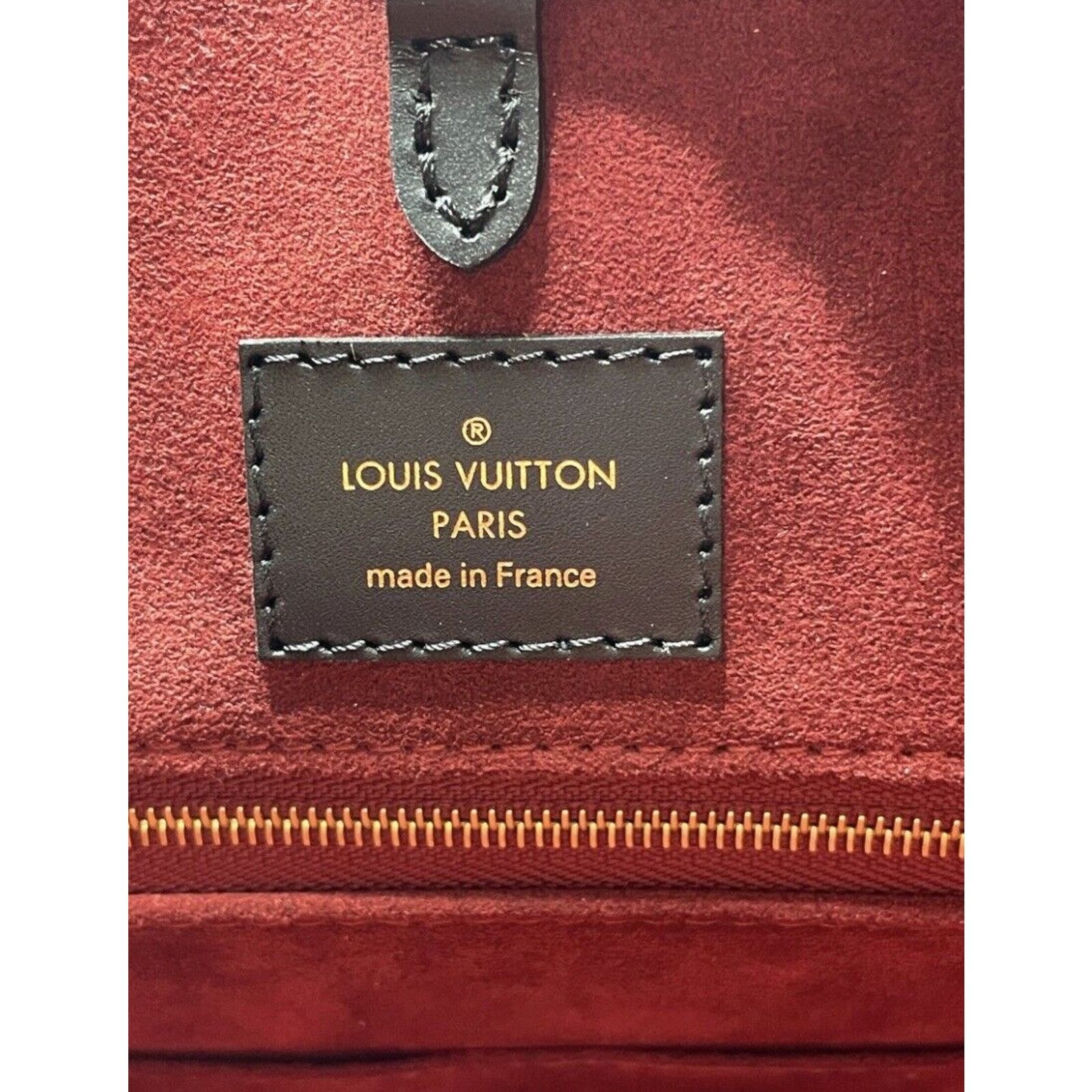 Louis Vuitton Louis Vuitton M45495 OnTheGo Tote MM Black/Beige Size ONE SIZE - 12 Thumbnail