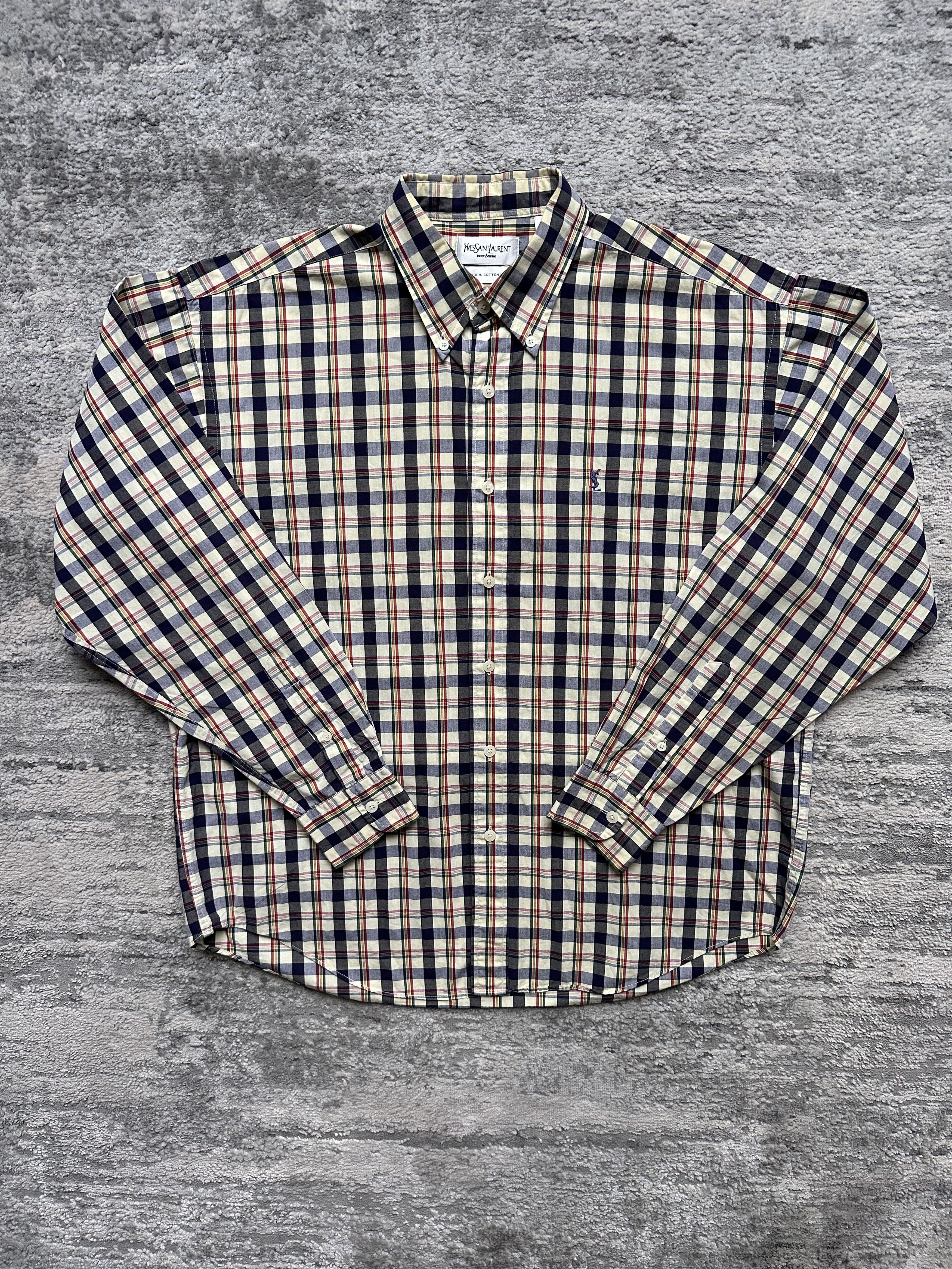 Yves Saint Laurent Yves Saint Laurent shirt Size US L / EU 52-54 / 3 - 1 Thumbnail