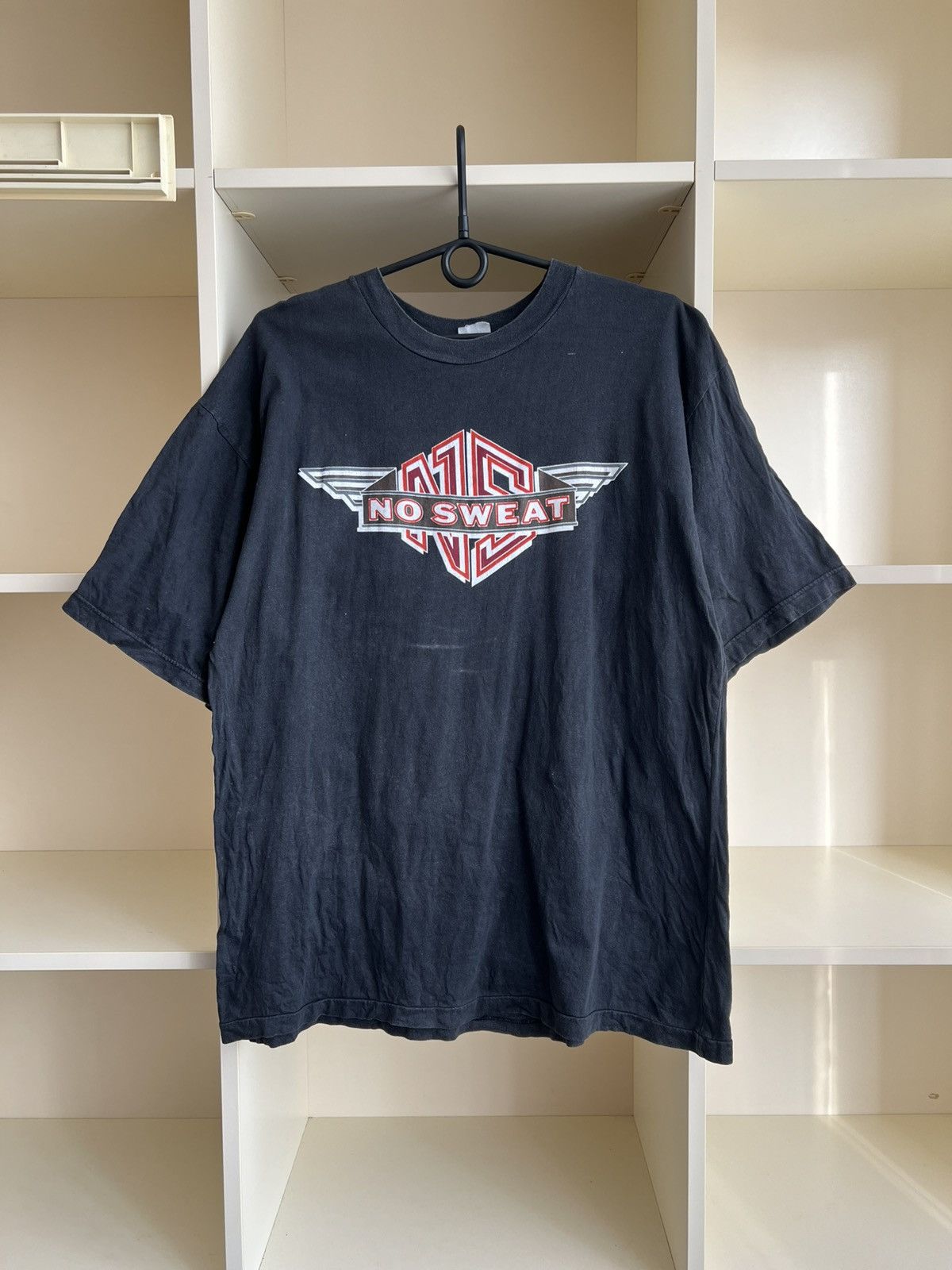 Band Tees Vintage 1991 No Sweat Band Tee Rock T-Shirt RARE Size US XL / EU 56 / 4 - 1 Thumbnail