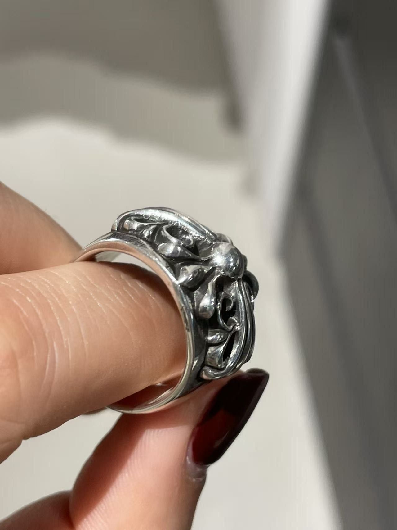 Chrome Hearts Chrome Hearts Silver Keeper Ring Size ONE SIZE - 10 Thumbnail
