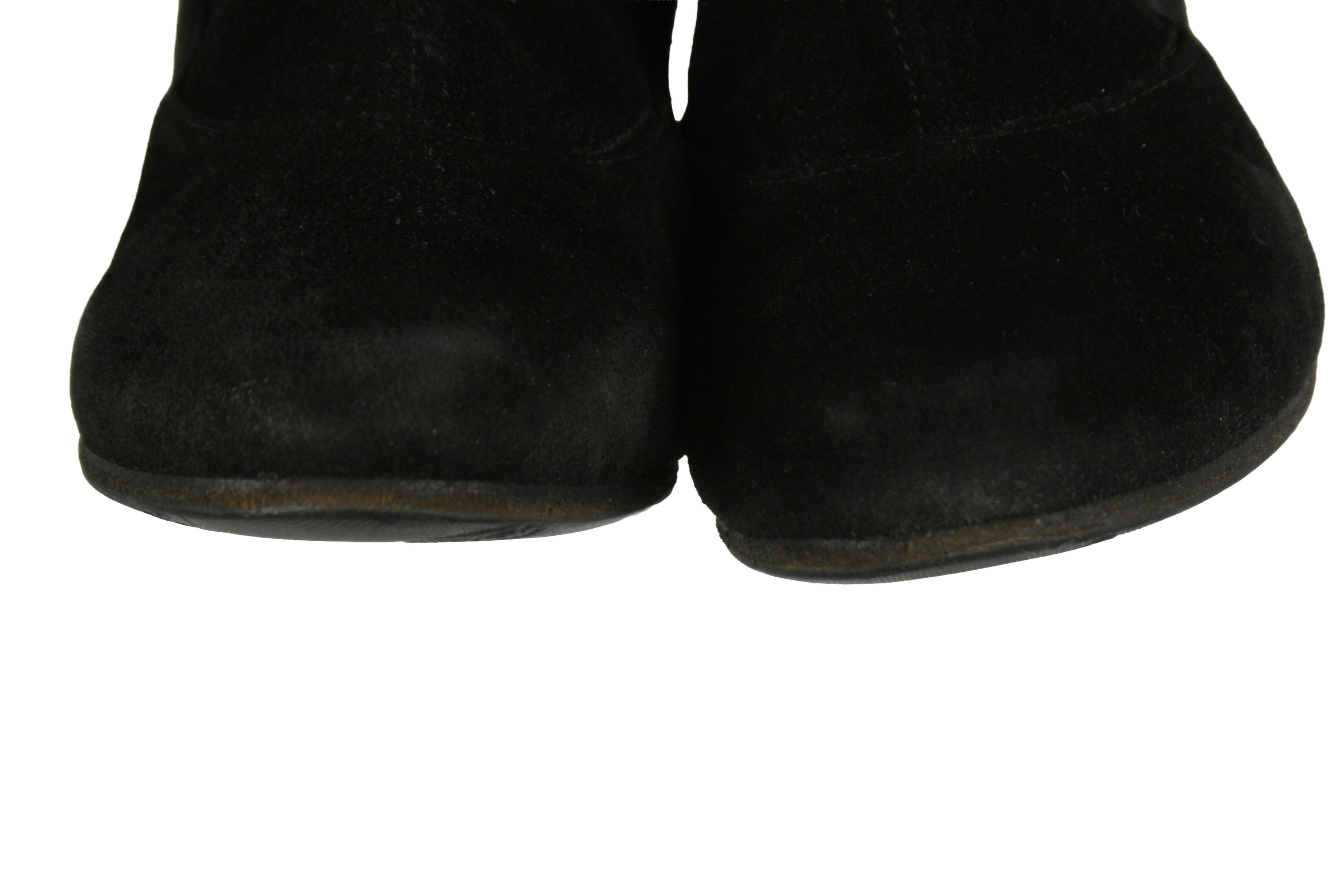 Maison Margiela S/S2002 Suede Knee High Anatomic Boots Archive Size US 7.5 / IT 37.5 - 6 Thumbnail