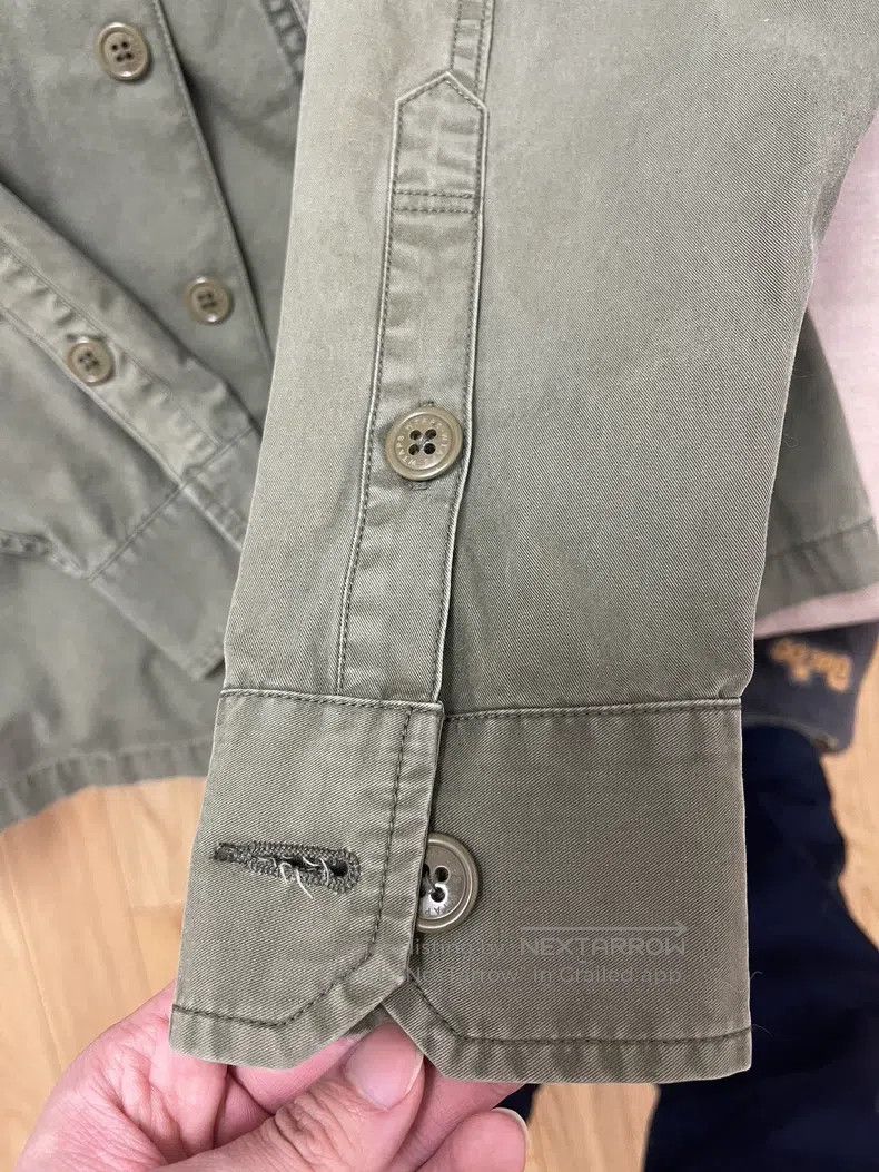 Wtaps Wtaps Two military green workwear shirts Size US S / EU 44-46 / 1 - 6 Thumbnail